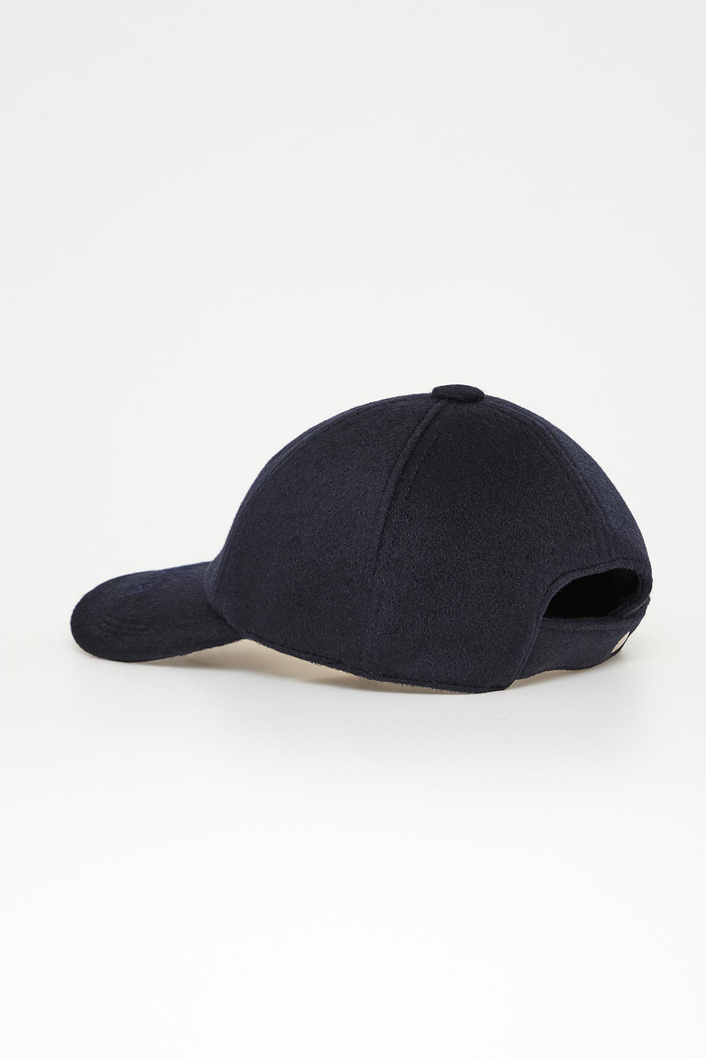 Czapka z daszkiem damska kaszmirowa Lancia MAX MARA ACCESSORI
