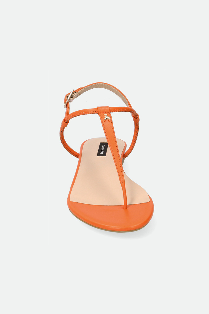 Sandały skórzane PATRIZIA PEPE