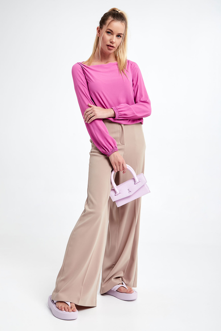 Bluzka damska z odkrytymi plecami PATRIZIA PEPE