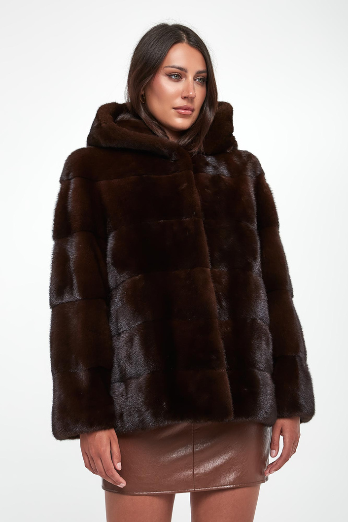 Futro damskie naturalne z norki SUPREMA