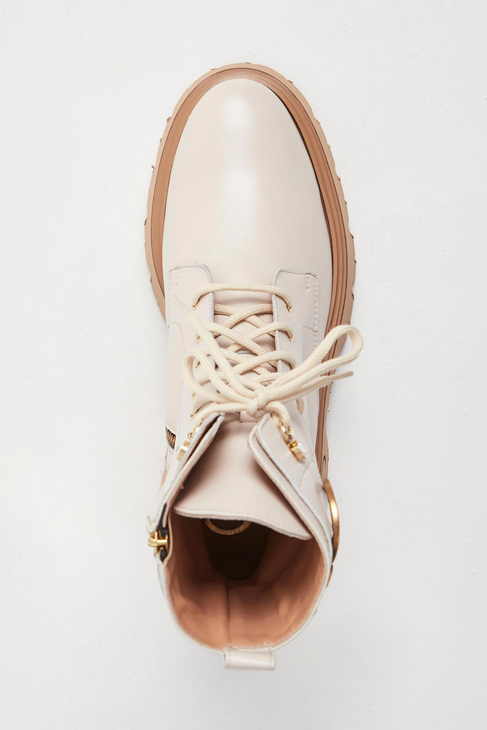 Trapery damskie skórzane CESARE CASADEI