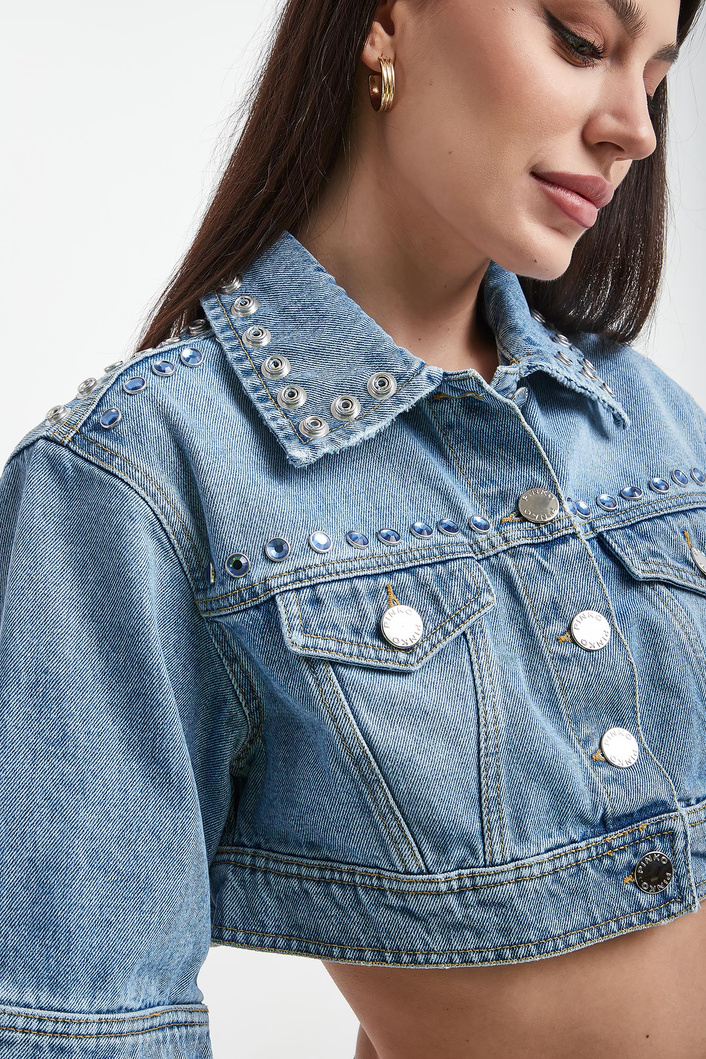 Katana jeansowa damska PINKO