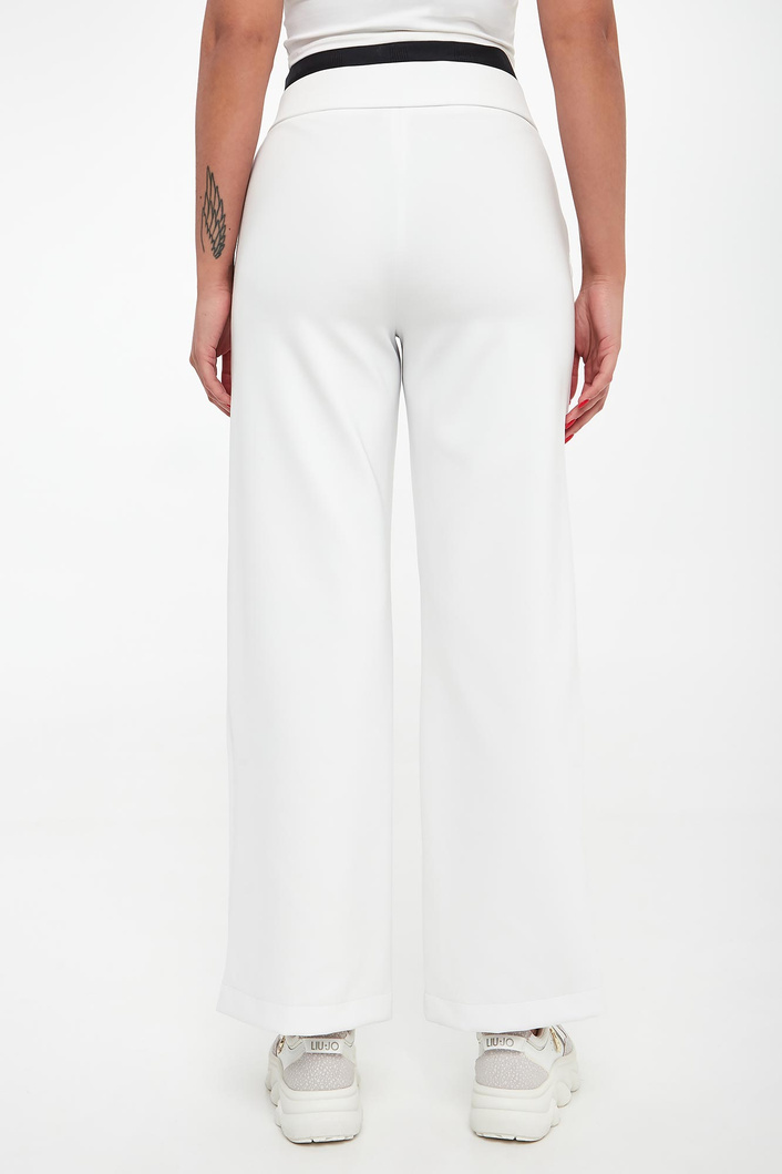 Spodnie damskie z kontrastowym ściągaczem SPORTALM