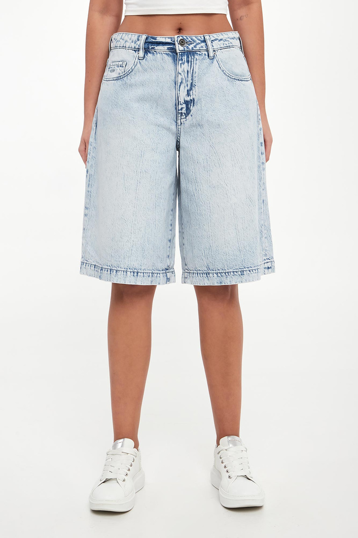 Bermudy damskie jeansowe ARMANI EXCHANGE
