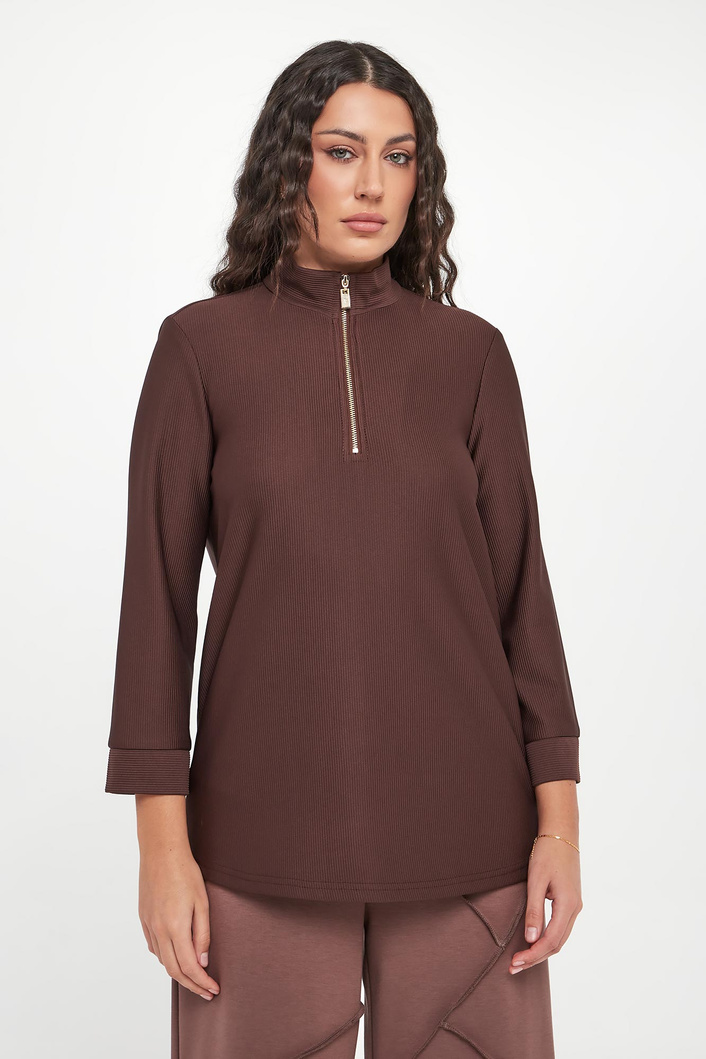 Bluza damska z półgolfem JOSEPH RIBKOFF