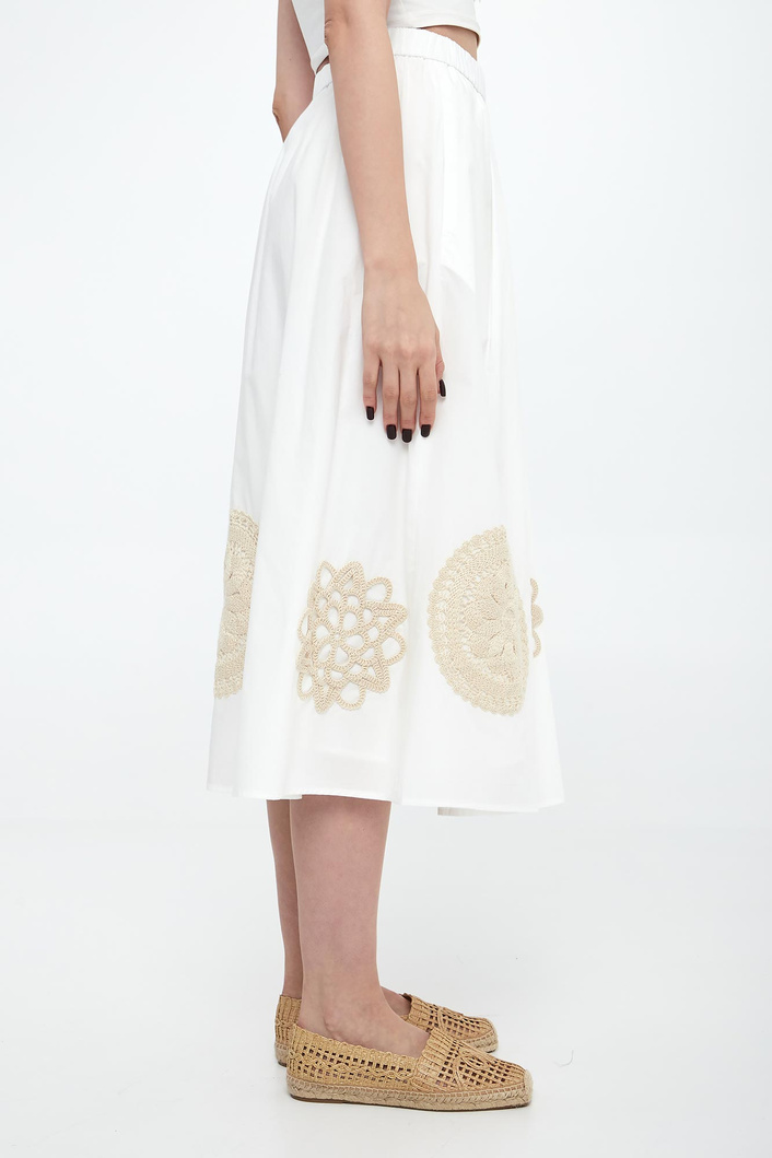 Spódnica midi z haftem Orme WEEKEND MAX MARA