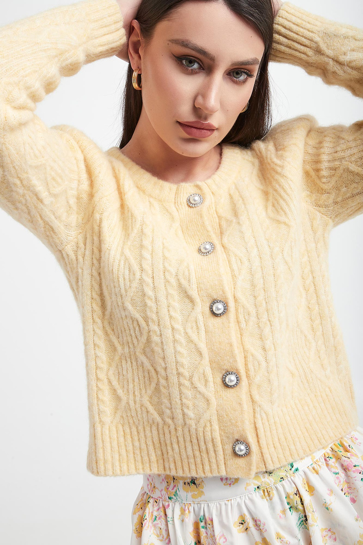 Kardigan damski wełniany CUSTOMMADE