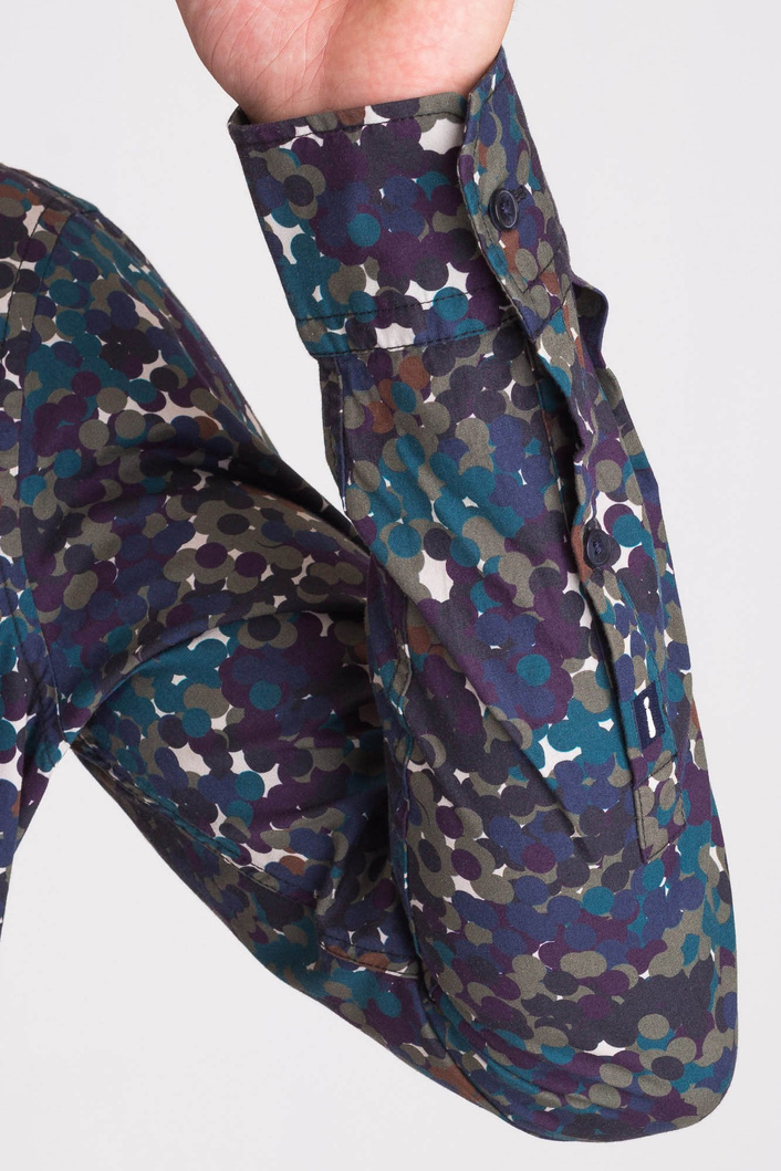 WIELOKOLOROWA KOSZULA JOOP! JEANS WE WZÓR MORO