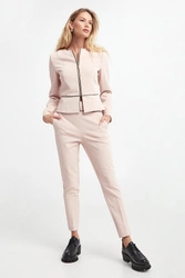 Spodnie damskie z krepy LIU JO