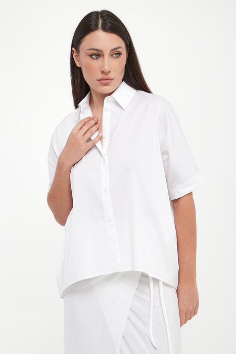 Koszula damska z krótkim rękawem Pittura MAX MARA BEACHWEAR