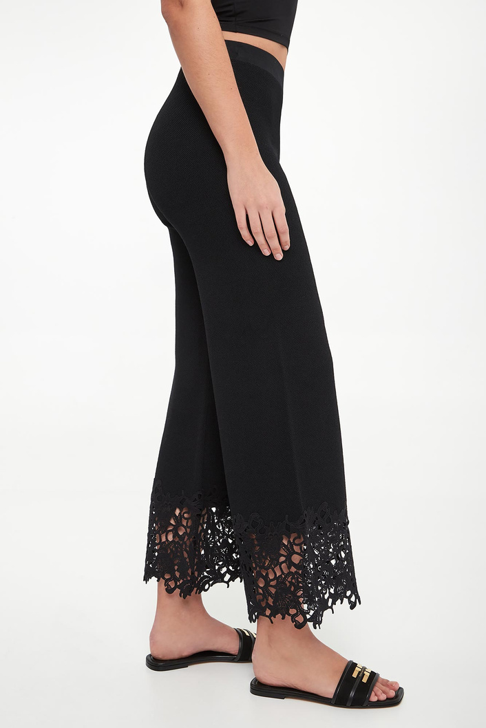 Spodnie damskie z koronką TWINSET U&B