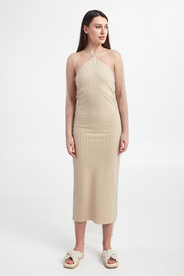 Sukienka damska z siatki SAMSØE SAMSØE