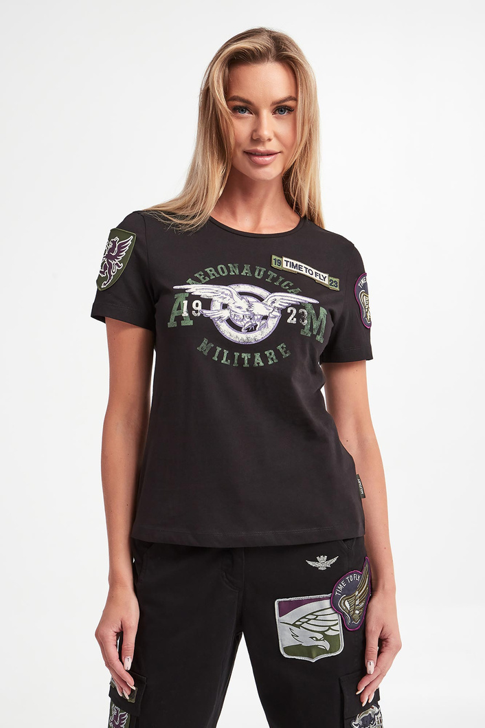 T-shirt damski AERONAUTICA MILITARE