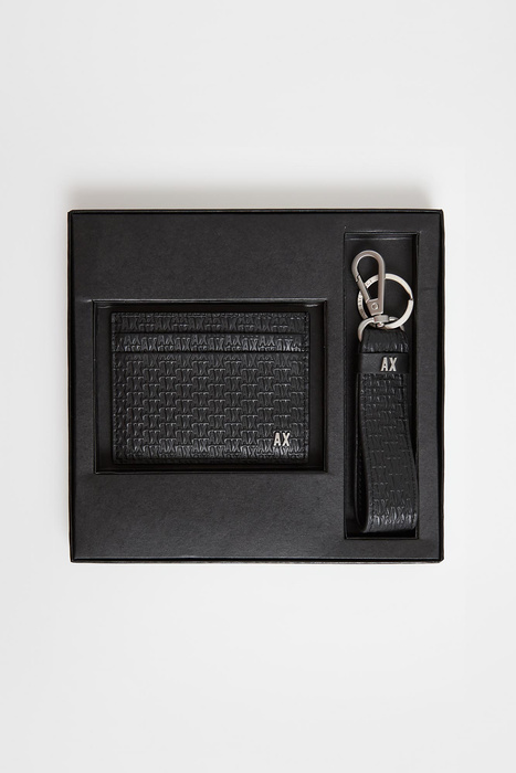 Brelok i portfel męski ARMANI EXCHANGE
