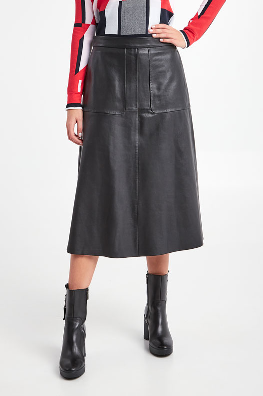 Spódnica skórzana Lambert SPORTMAX CODE