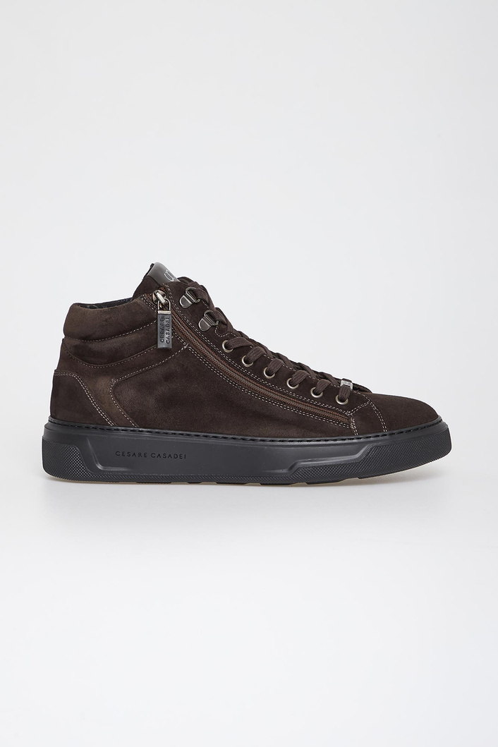 Sneakersy męskie zamszowe CESARE CASADEI