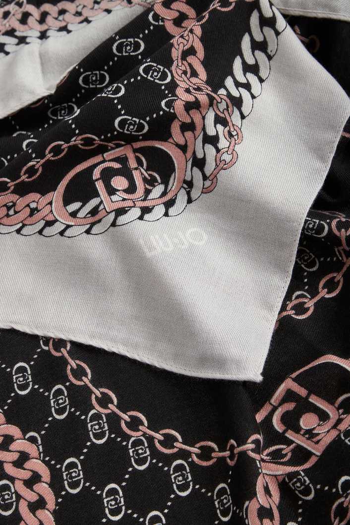 Szal damski z logo LIU JO