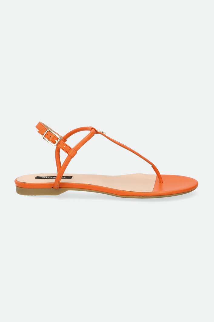 Sandały skórzane PATRIZIA PEPE