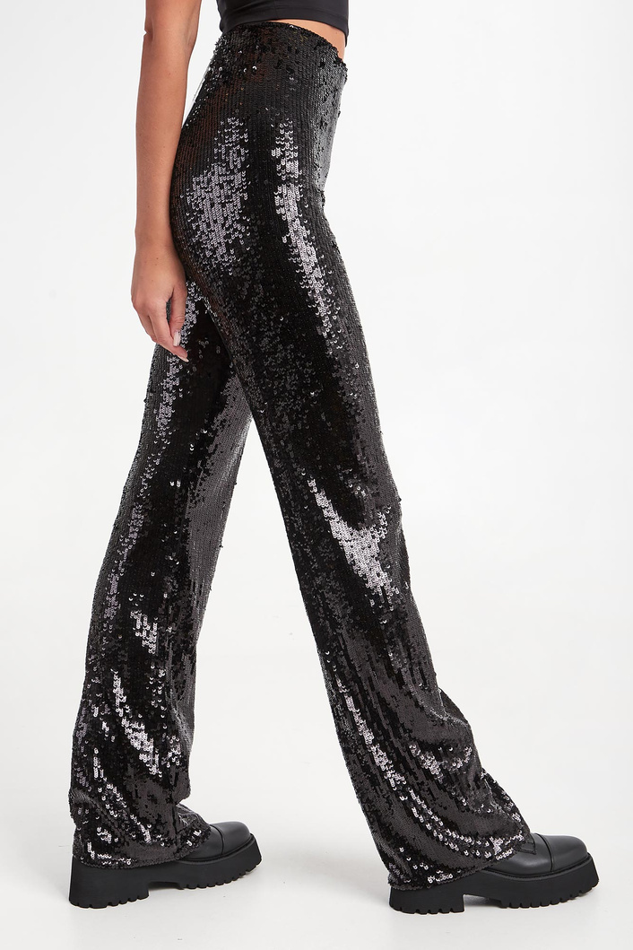 Spodnie damskie cekinowe PATRIZIA PEPE