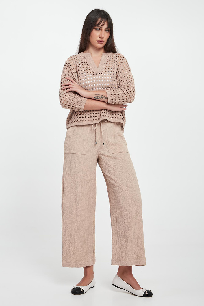 Sweter damski ażurowy JOSEPH RIBKOFF