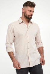 Koszula męska lniana KARL LAGERFELD