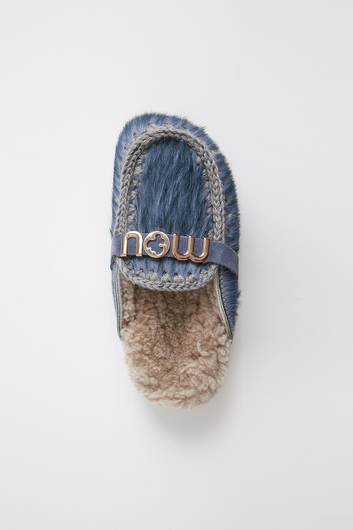 Klapki damskie mule Winter Bio MOU