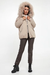 Kurtka damska puchowa dwustronna DIEGO M