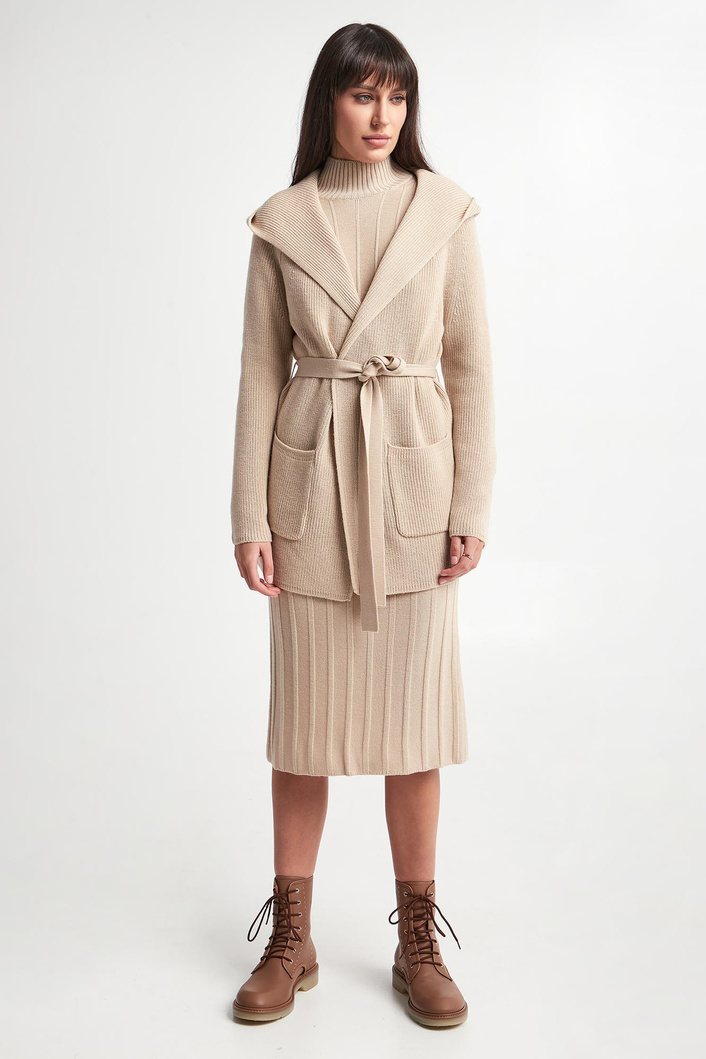 Kardigan damski wełniany Nava MAX MARA LEISURE