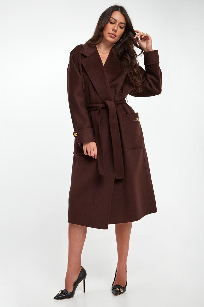 Płaszcz damski wełniany ELISABETTA FRANCHI