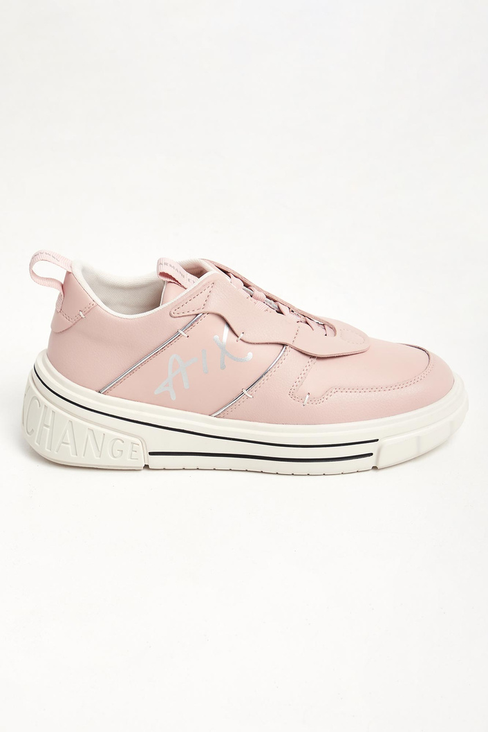 Sneakersy damskie skórzane ARMANI EXCHANGE