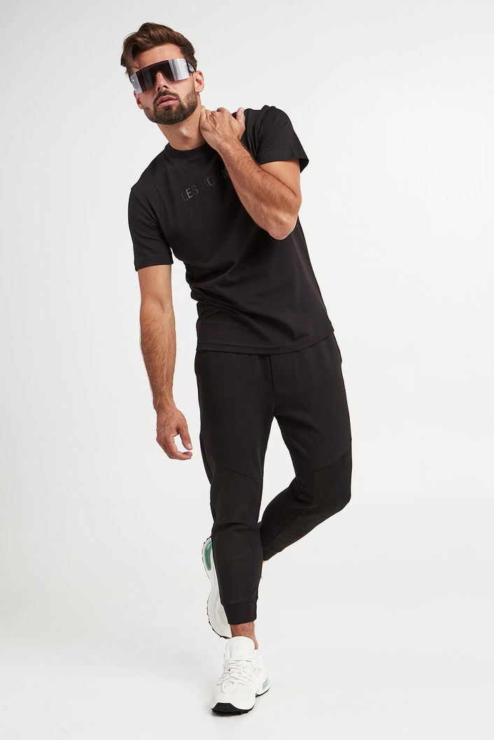 T-shirt męski z logo LES HOMMES