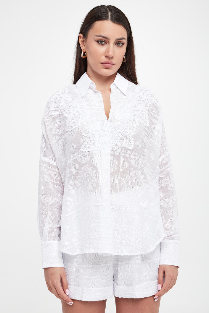 Koszula damska ażurowa ERMANNO FIRENZE