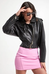 Ramoneska damska skórzana BLUGIRL BLUMARINE