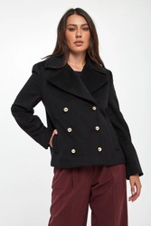 Kurtka damska wełniana z kaszmirem Lago MARELLA