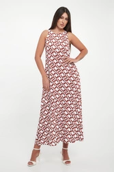 Sukienka midi Paste MAX MARA BEACHWEAR