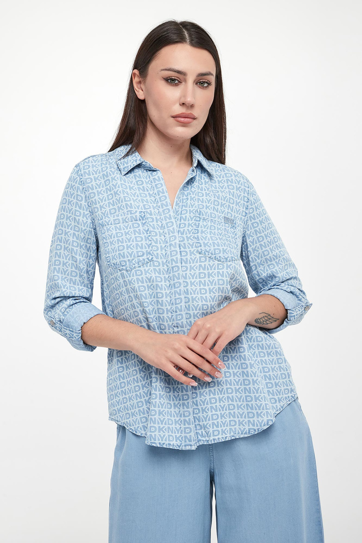 Koszula damska logowana DKNY JEANS