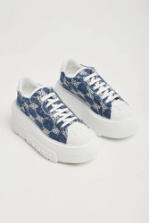 Sneakersy damskie na platformie CASADEI