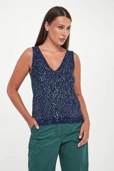 Top damski z cekinami Milord WEEKEND MAX MARA