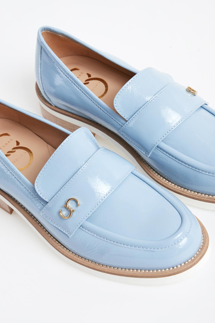 Mokasyny damskie skórzane CESARE CASADEI