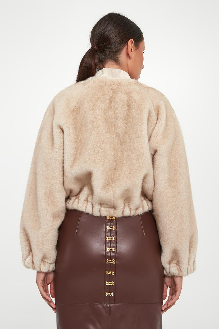 Futro damskie wełniane VALENTINI