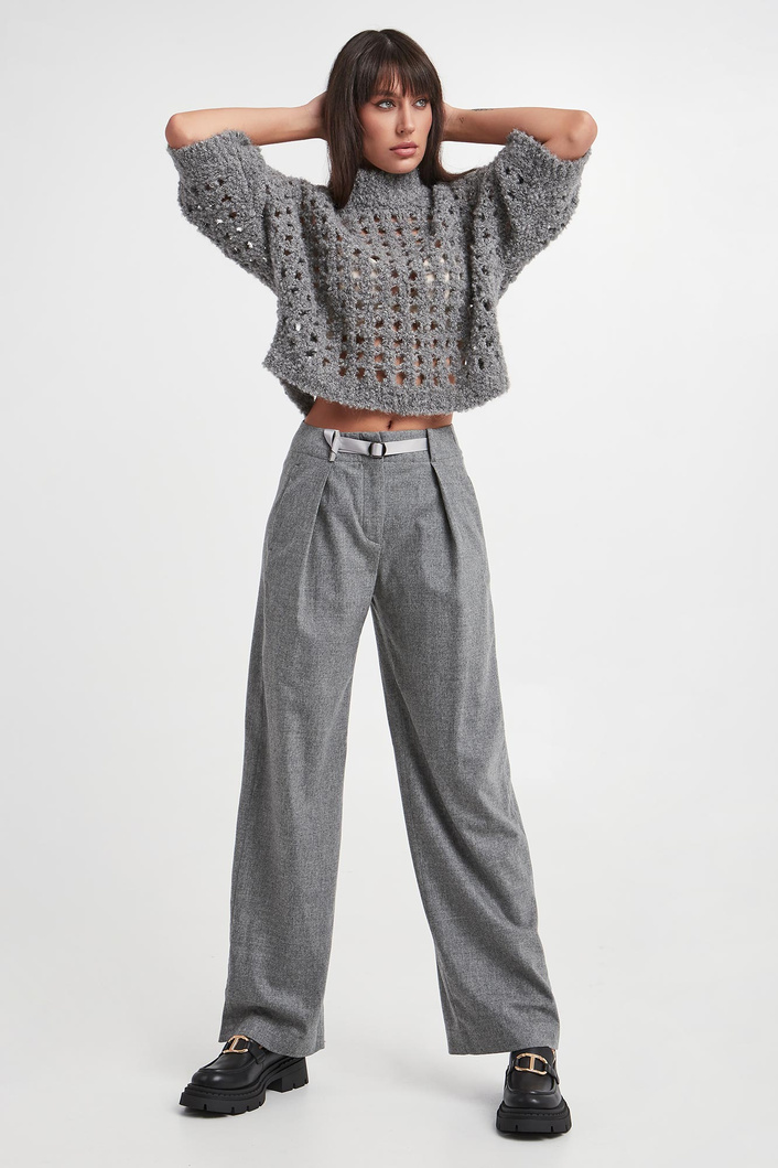 Sweter damski z angory PESERICO