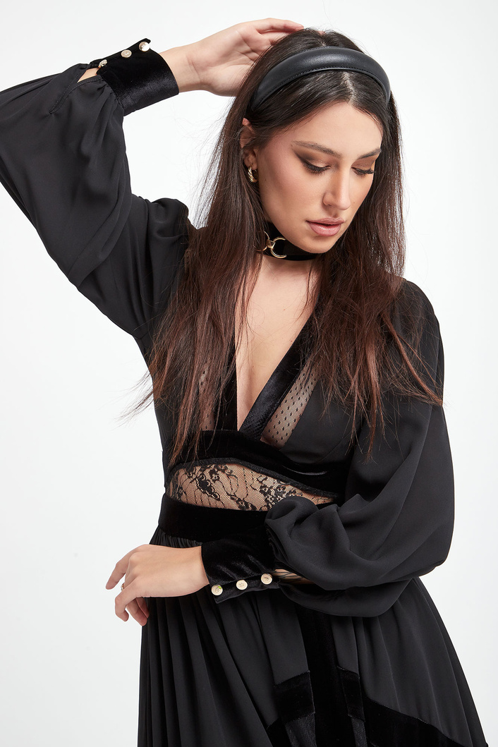 Sukienka z koronką BABYLON