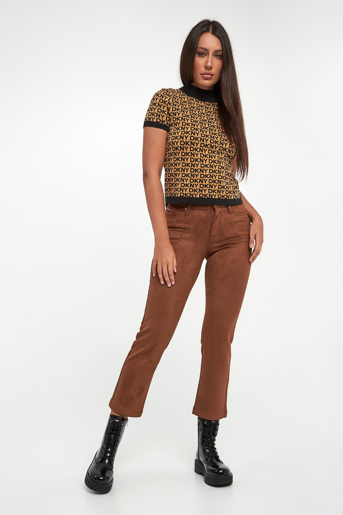 Sweter damski logowany DKNY