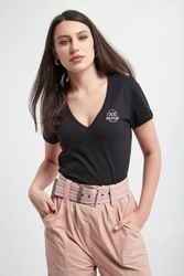 T-shirt damski Turbato PINKO