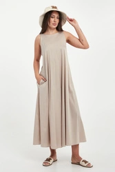 Sukienka maxi Seta MAX MARA BEACHWEAR