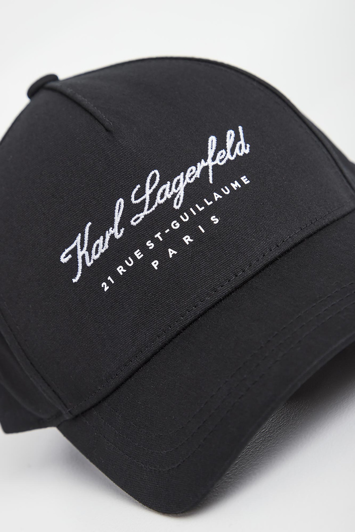 Czapka z daszkiem męska KARL LAGERFELD