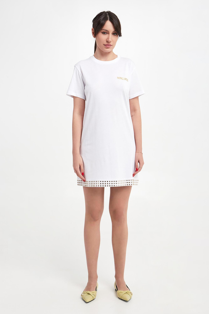 Sukienka mini typu t-shirt PATRIZIA PEPE