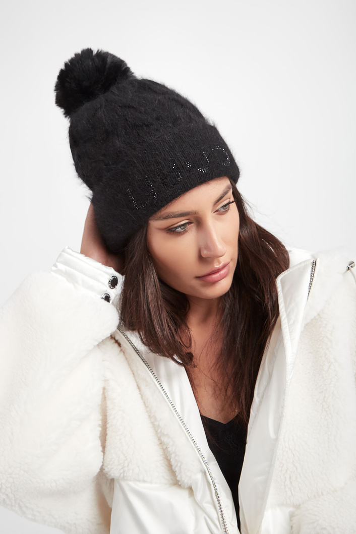 Czapka z angorą LIU JO