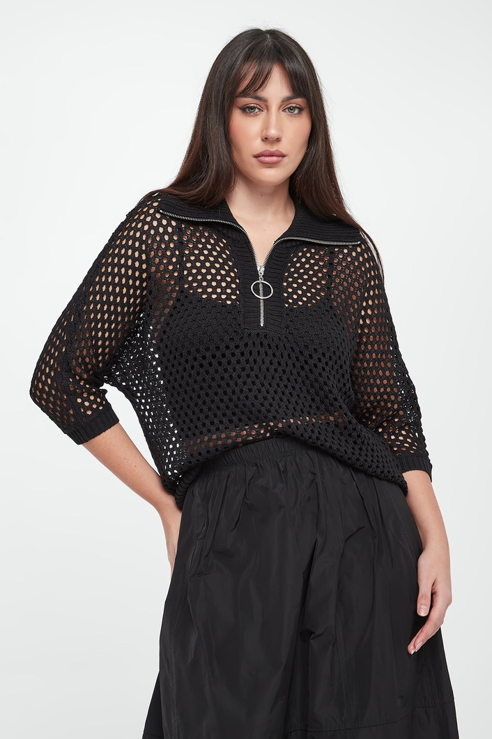 Bluzka damska ażurowa JOSEPH RIBKOFF