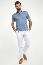 Spodnie męskie lniane PAUL&SHARK